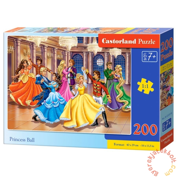 Castorland 200 db-os puzzle - Hercegnők bálja (B-222018)