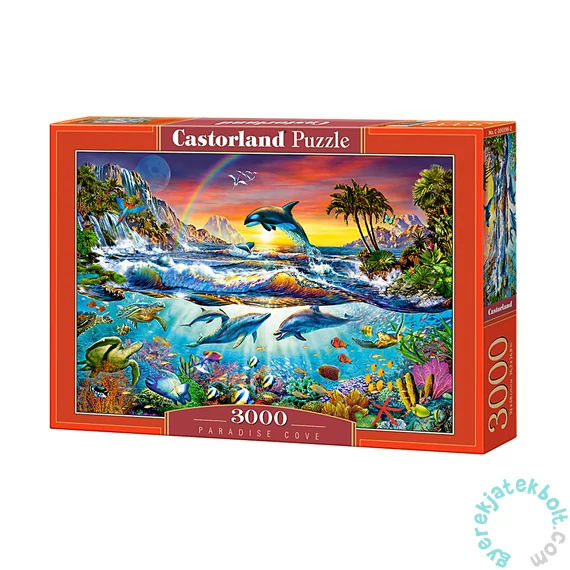 Castorland 3000 db-os puzzle - Paradise öböl (C-300396)