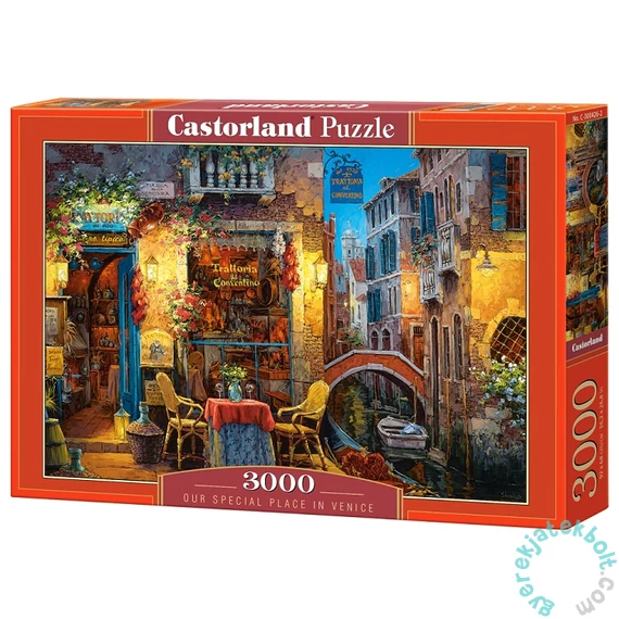 Castorland 3000 db-os puzzle -  A különleges helyünk, Velence (C-300426)