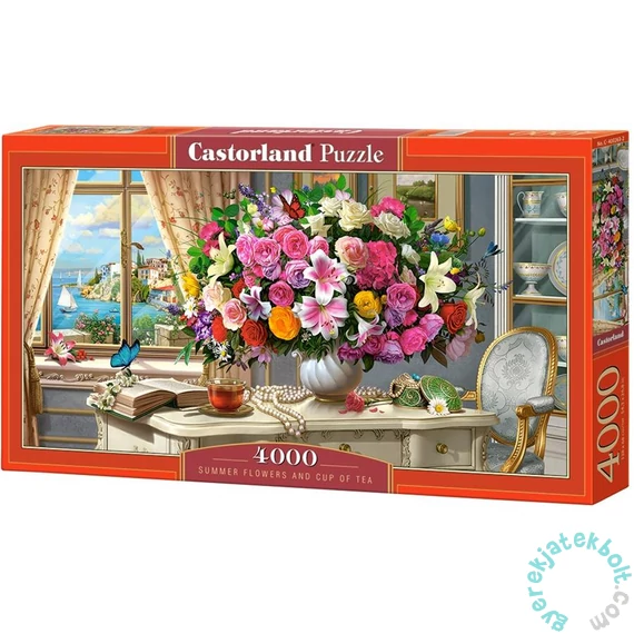 Castorland 4000 db-os puzzle - Tea és virág (C-400263)