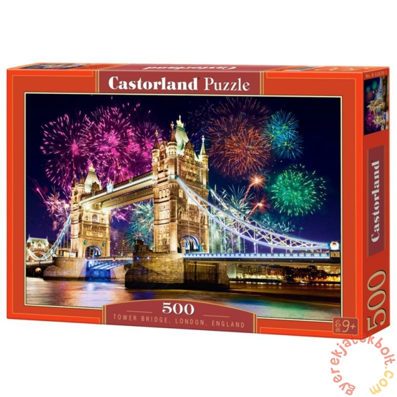 Castorland 500 db-os puzzle - Tower Bridge, London (B-52592)