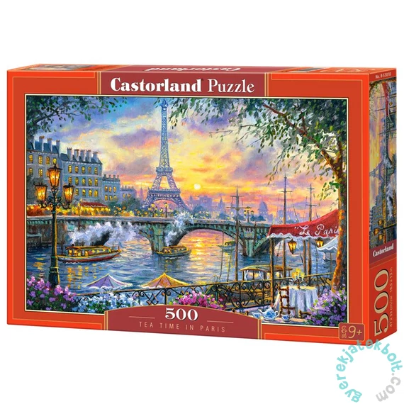 Castorland 500 db-os puzzle - Tea Párizsban (B-53018)