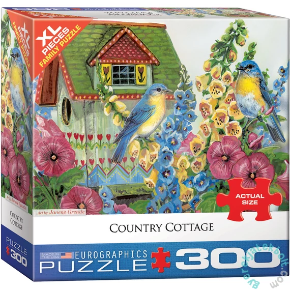 EuroGraphics 300 db-os XL puzzle - Country Cottage (8300-0603)