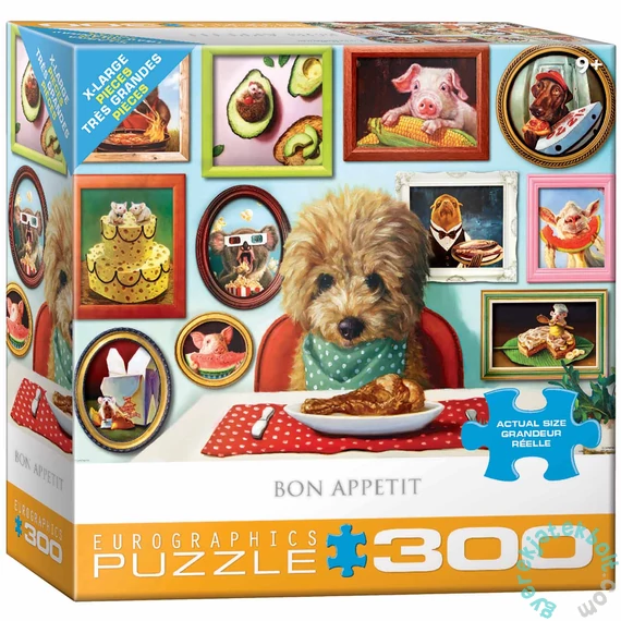 EuroGraphics 300 db-os XL puzzle - Bon Apetit by Lucia Heffernan (8300-5777)