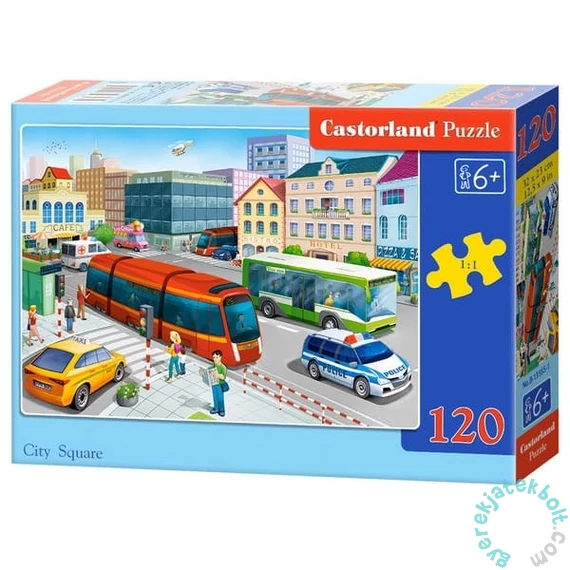 Castorland 120 db-os puzzle - Városi forgalom (B-13555)