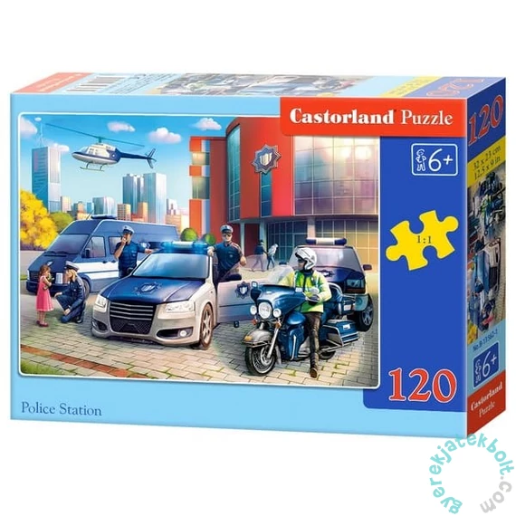 Castorland 120 db-os puzzle - Rendőr örs (B-13562)