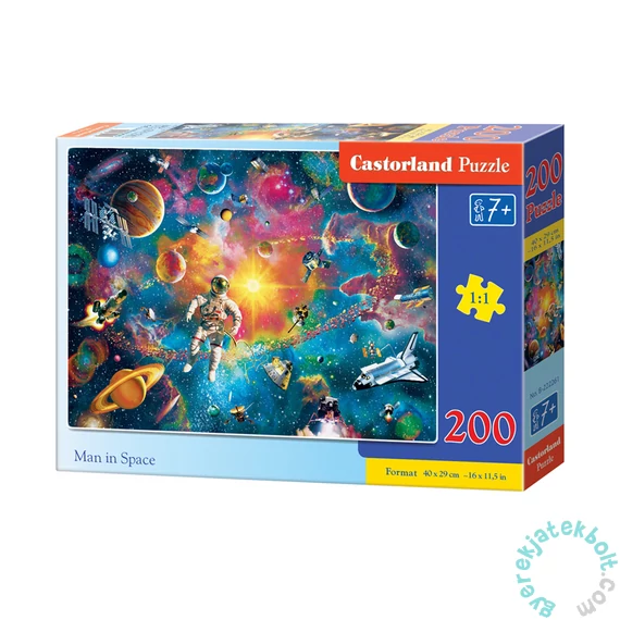 Castorland 200 db-os puzzle - Ember az űrben (B-222261)