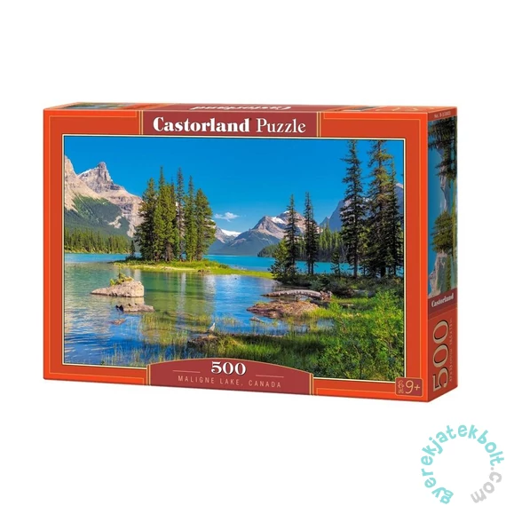Castorland 500 db-os puzzle - Maligne tó, Kanada (B-53803)