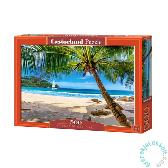 Castorland 500 db-os puzzle - Seychelle szigeteken (B-53827)