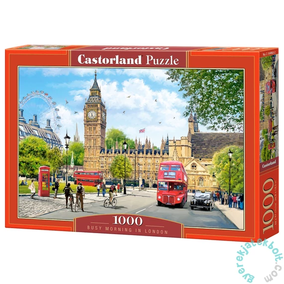 Castorland 1000 db-os puzzle - Busy Morning in London (C-104963)