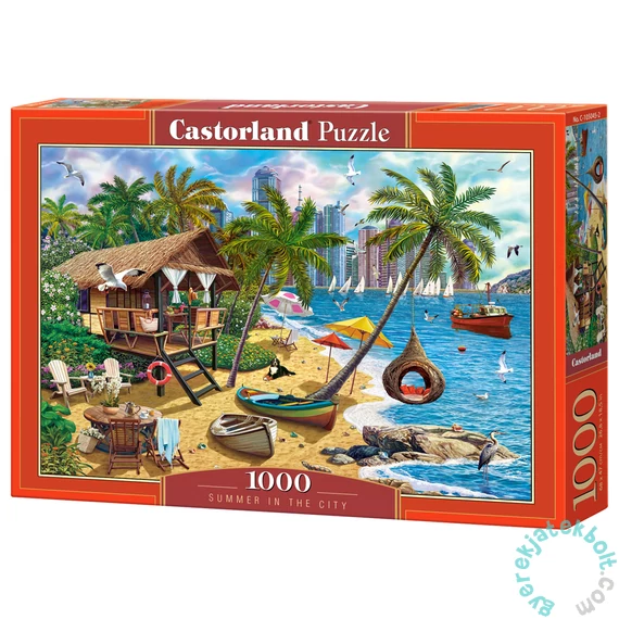 Castorland 1000 db-os puzzle - Summer in the City (C-105045)