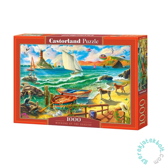 Castorland 1000 db-os puzzle - Hétvége a tengerparton (C-104895)