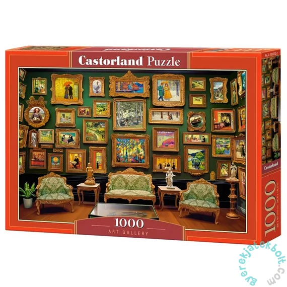 Castorland 1000 db-os puzzle - Művészeti galéria (C-105212)