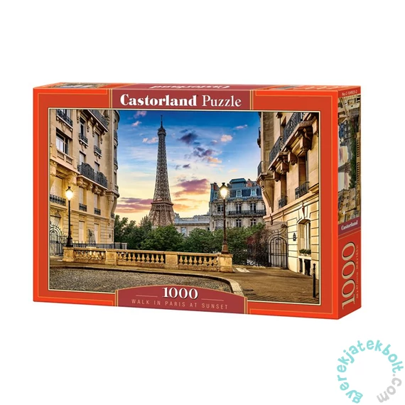 Castorland 1000 db-os puzzle - Séta Párizsban (C-104925)