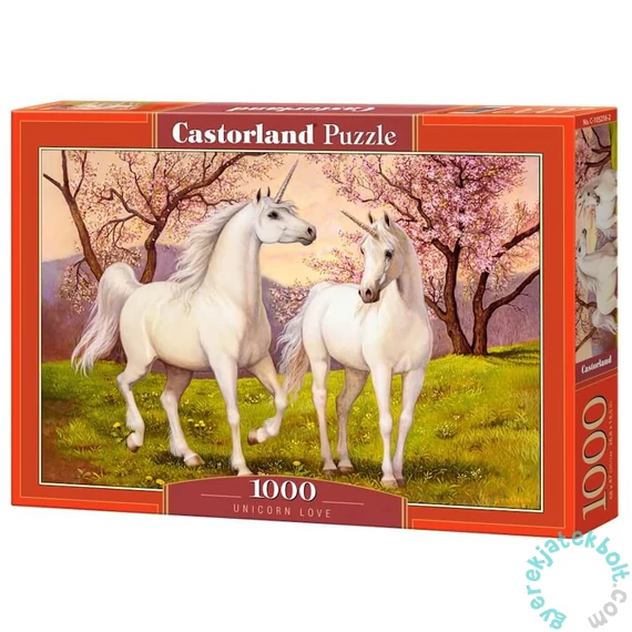 Castorland 1000 db-os puzzle - Szerelmes unikornisok (C-105236)