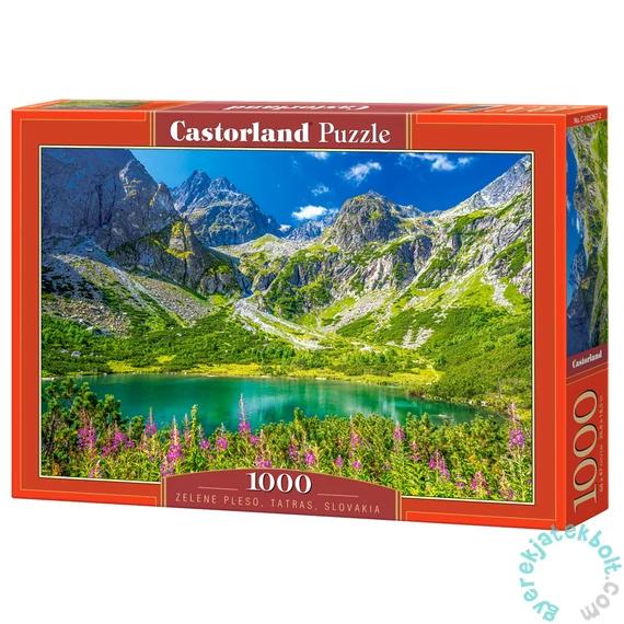 Castorland 1000 db-os puzzle - Zelene Pleso, Szlovákia (C-105267)