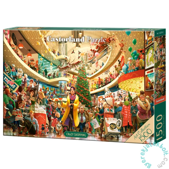 Castorland 1500 db-os puzzle - Art Collection - Bolond bevásárlás (C-152179)