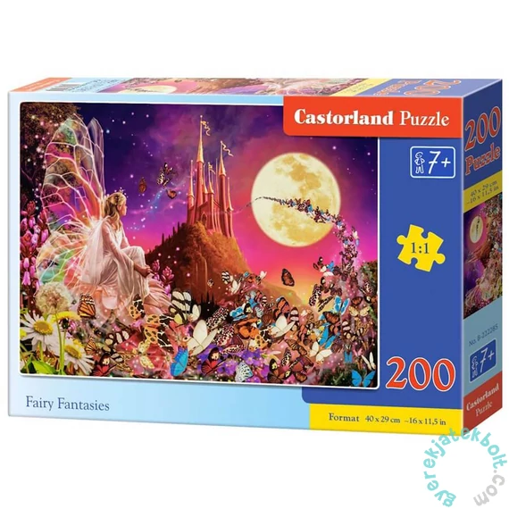 Castorland 200 db-os puzzle - Fairy Fantasies (B-222285)
