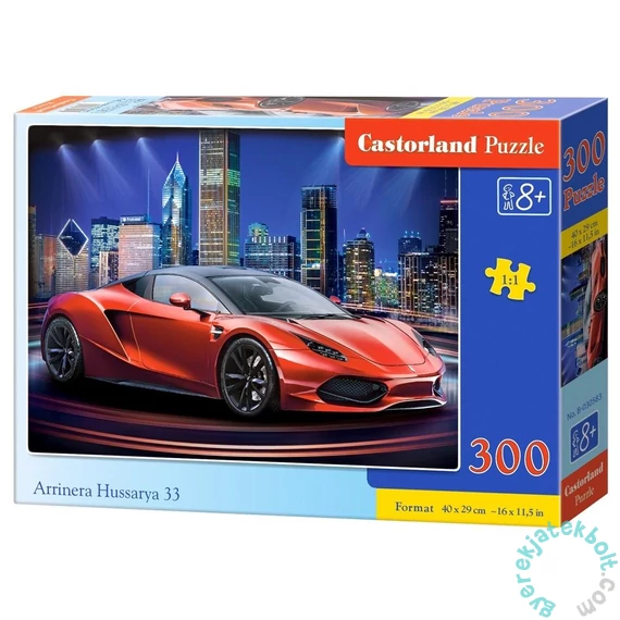 Castorland 300 db-os puzzle - Arrinera Hussarya 33 (B-030583)