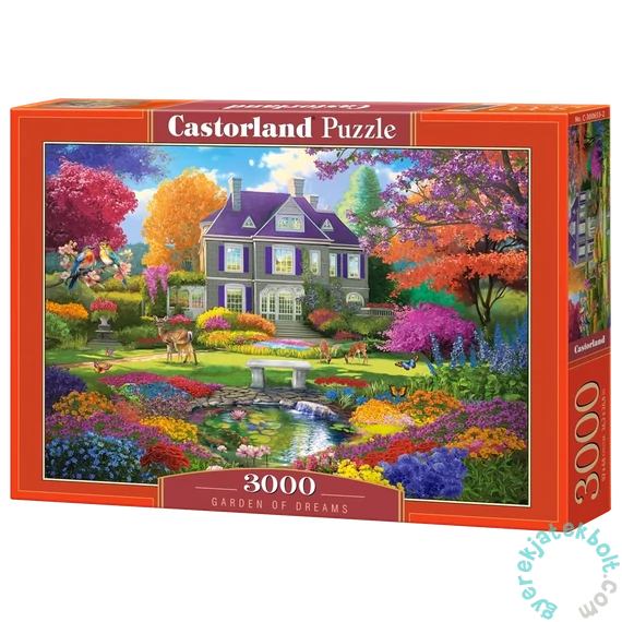 Castorland 3000 db-os puzzle - Álomkert (C-300655)