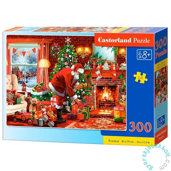Castorland 300 db-os puzzle - Santas Special Delivery (B-030538)