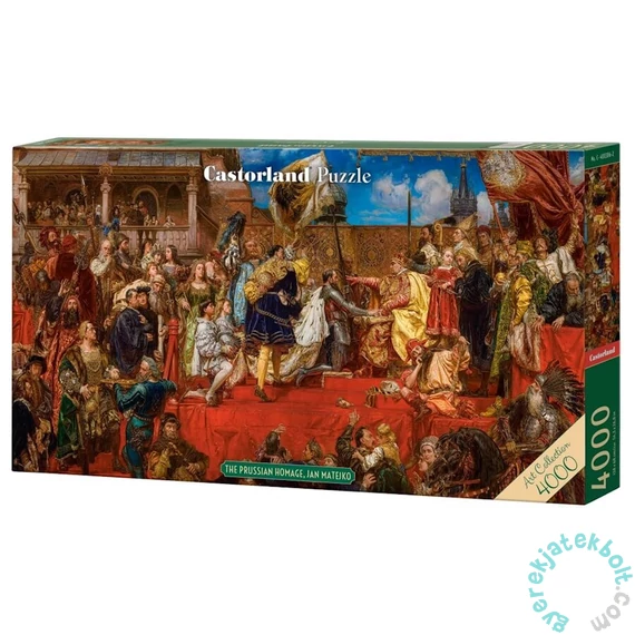 Castorland 4000 db-os Art Collection puzzle - Porosz hódolat, Jan Matejko (C-400386)
