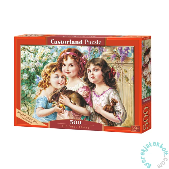 Castorland 500 db-os puzzle - A három grácia (B-53759)
