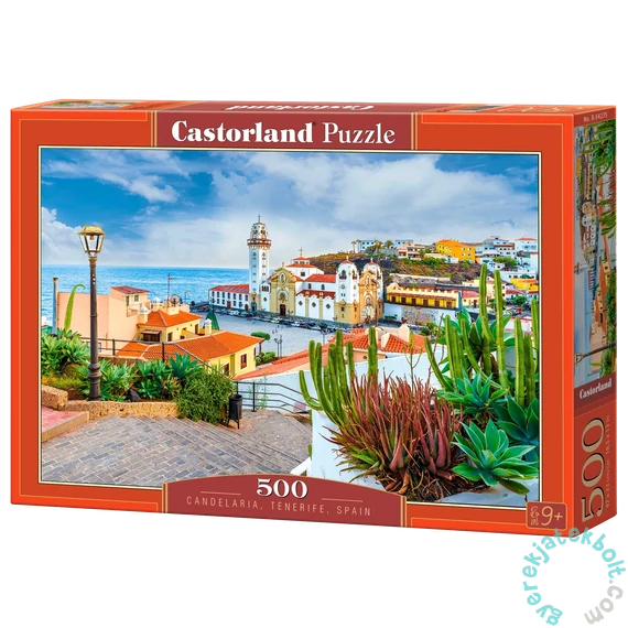 Castorland 500 db-os puzzle - Candelaria, Tenerife, Spain (B-54275)