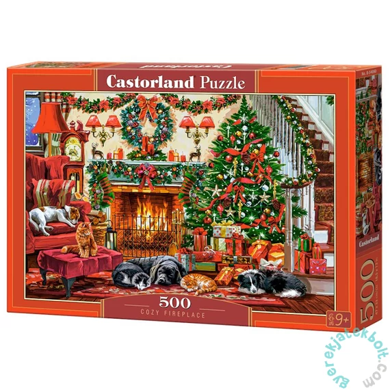 Castorland 500 db-os puzzle - Hangulatos kandalló (B-54060)