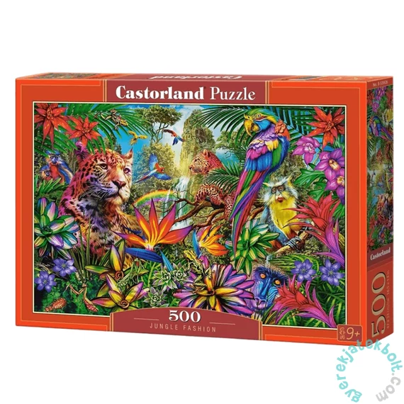 Castorland 500 db-os puzzle - Jungle Fashion (B-53926)