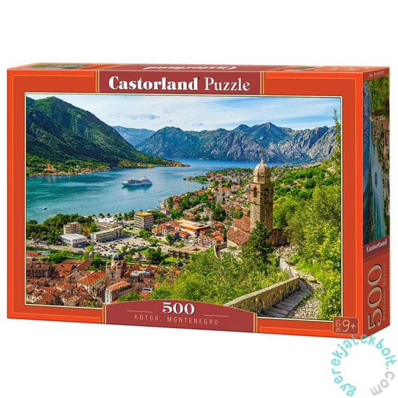 Castorland 500 db-os puzzle - Kotor, Montenegro (B-54107)