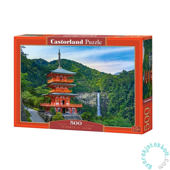 Castorland 500 db-os puzzle - Seiganto-Ji, Japán (B-53773)