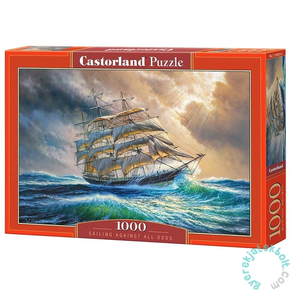 Castorland 1000 db-os puzzle - Vitorlázás mindenek felett (C-104529)