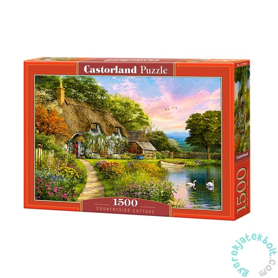 Castorland 1500 db-os puzzle - Vidéki kunyhó (C-151998)