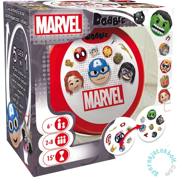 Dobble Marvel Emoji társasjáték (DOBMARE01PL)