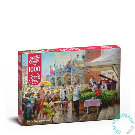 Cherry Pazzi 1000 db-os puzzle Pizza San Marco Venice (cp30653)