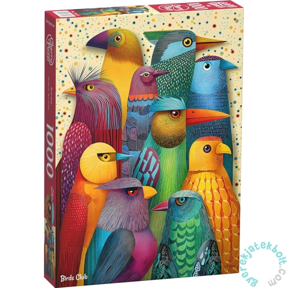 CherryPazzi 1000 db-os puzzle - Birds Club (31438)