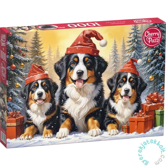 CherryPazzi 1000 db-os puzzle - Holiday Puppies (31254)
