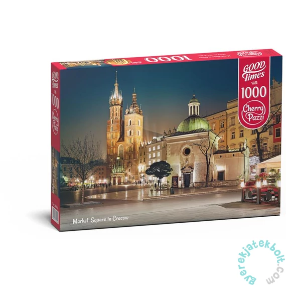 CherryPazzi 1000 db-os puzzle - Market Square in Cracow (30004)