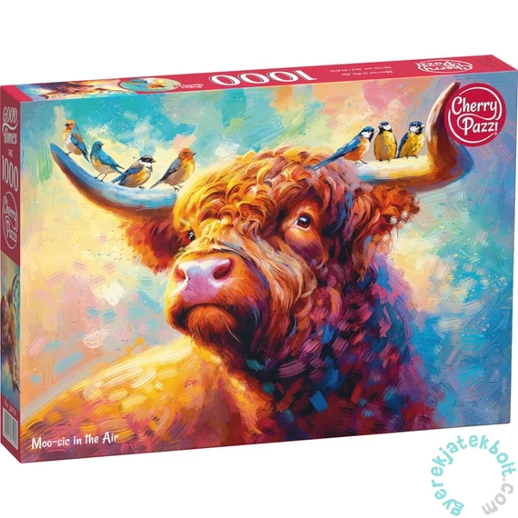 CherryPazzi 1000 db-os puzzle - Moo-sic in the Air (31070)