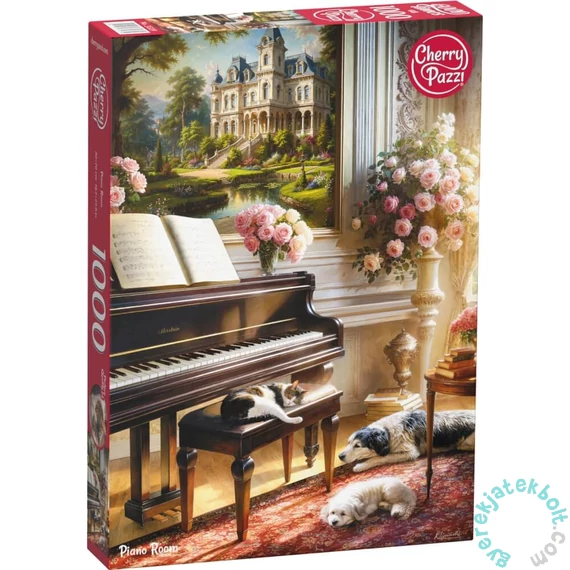 CherryPazzi 1000 db-os puzzle - Piano Room (31339)