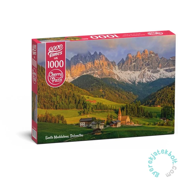 CherryPazzi 1000 db-os puzzle - Santa Maddalena, Dolomites (30028)
