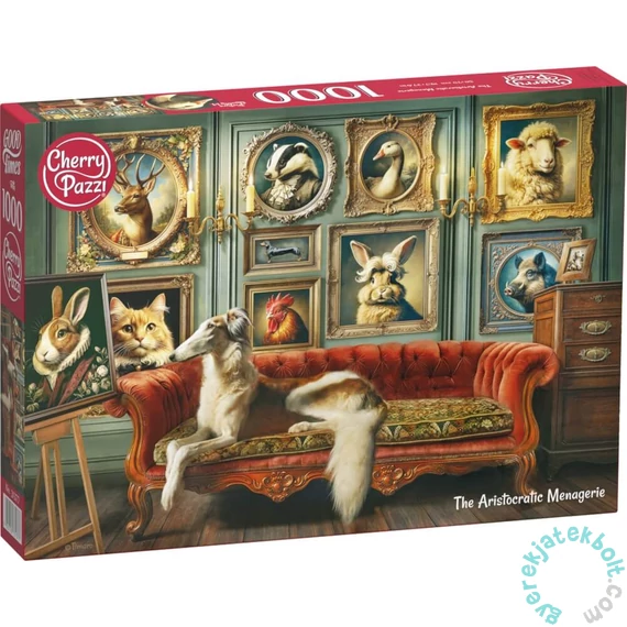 CherryPazzi 1000 db-os puzzle - The Aristocratic Menagerie (31377)