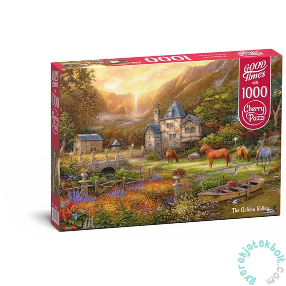 CherryPazzi 1000 db-os puzzle - The Golden Valley (30493)