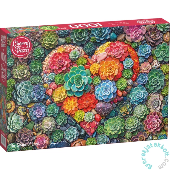 CherryPazzi 1000 db-os puzzle - The Shape of Love (30981)