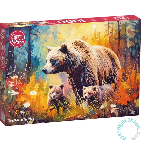 CherryPazzi 1000 db-os puzzle - Together in the Wild (31124)