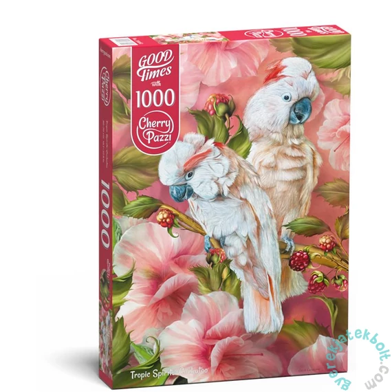 CherryPazzi 1000 db-os puzzle - Tropic Spirits-Cockatoo (30462)