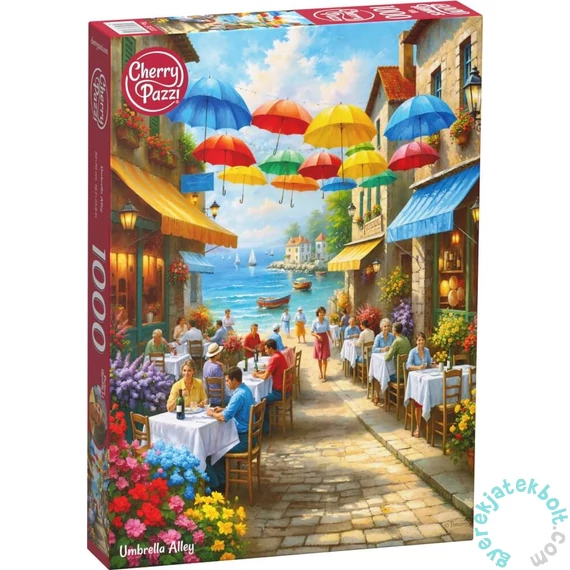 CherryPazzi 1000 db-os puzzle - Umbrella Alley (31322)