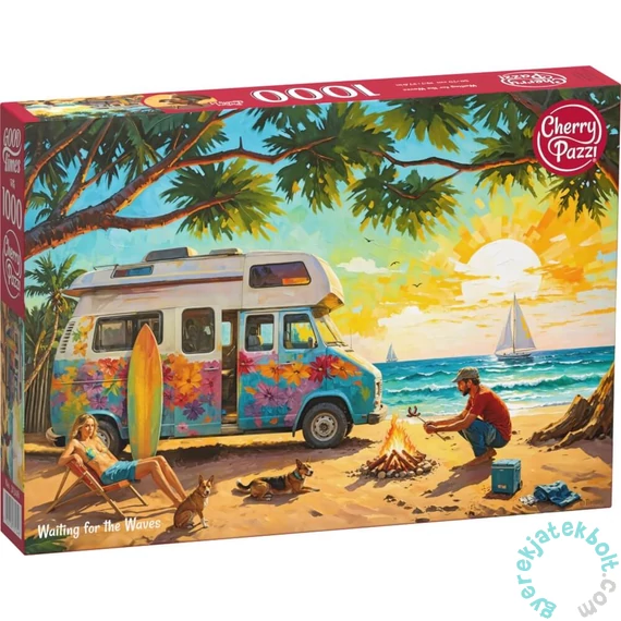 CherryPazzi 1000 db-os puzzle - Waiting for the Waves (31346)