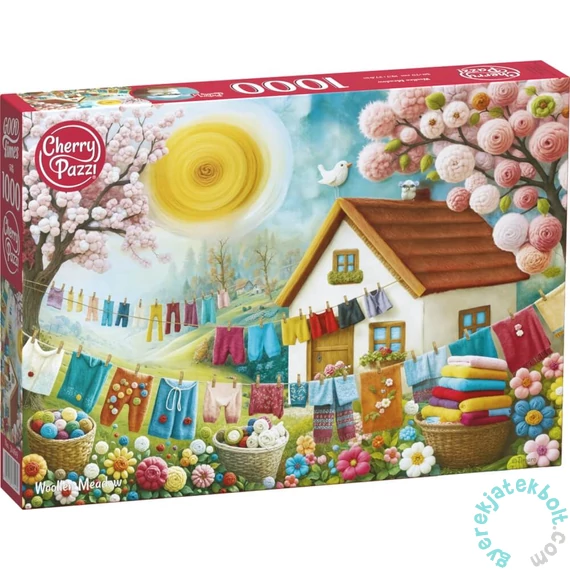 CherryPazzi 1000 db-os puzzle - Woollen Meadow (31469)